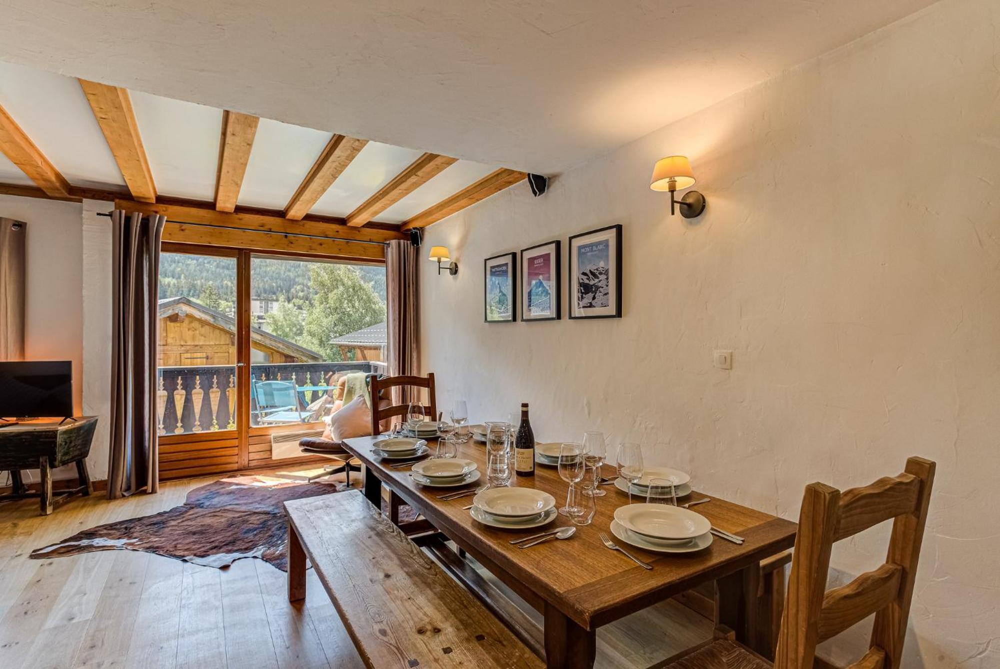 Apartment Chamouny - Alpes Travel - Chamonix - Sleeps 8 Buitenkant foto